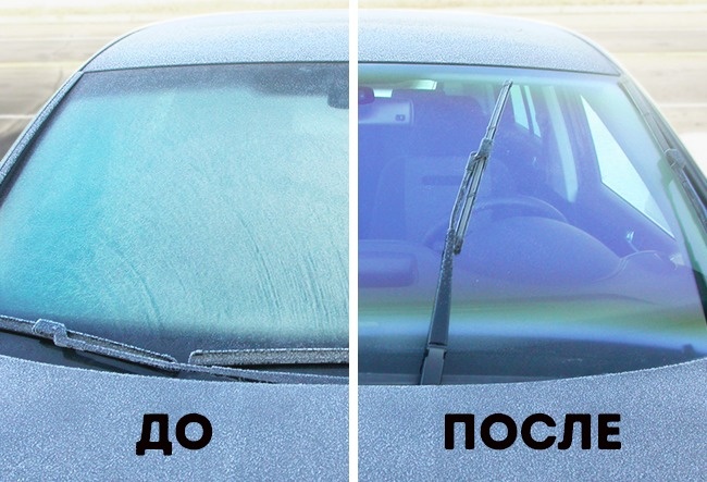 Замерзшие стекла - Зимние автохитрости Замерзшие стекла - Зимние автохитрости