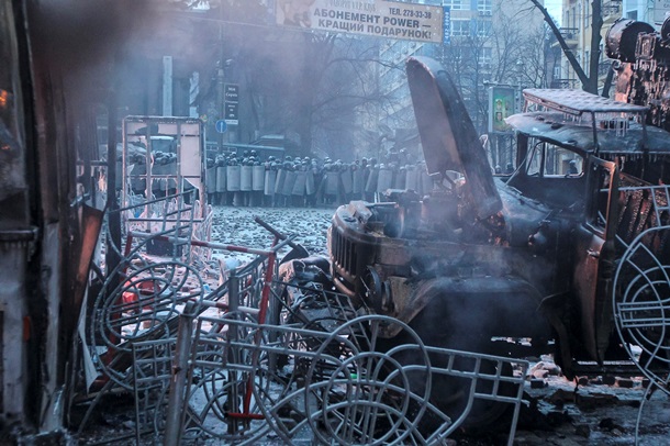 Текстовая трансляция из центра Киева 20-24 января Текстовая трансляция из центра Киева 20-24 января