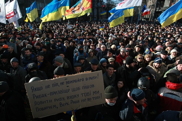 Как на войне. Фотохроники событий в Киеве 18 февраля