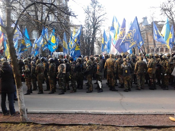 Как на войне. Фотохроники событий в Киеве 18 февраля