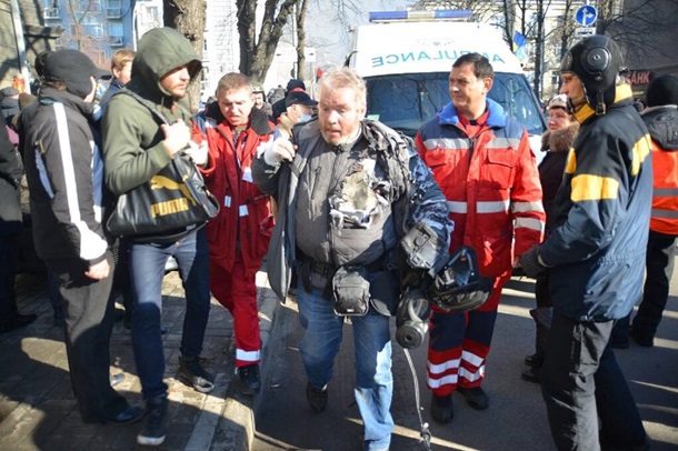 Пострадавшие и раненные митингующие Пострадавшие и раненные митингующие