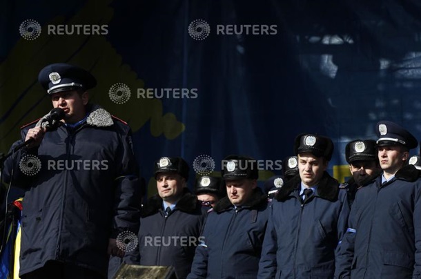 В Киев приезжают поддержавшие народ львовские милиционеры