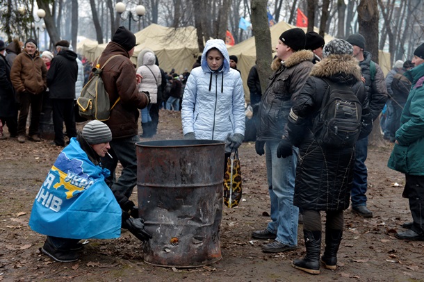 Все ради бюджета. ФотоРепортаж с митинга сторонников Партии регионов под Радой Все ради бюджета. ФотоРепортаж с митинга сторонников Партии регионов под Радой