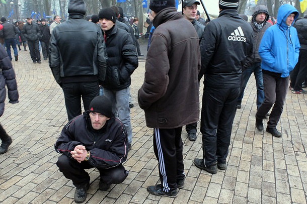 Все ради бюджета. ФотоРепортаж с митинга сторонников Партии регионов под Радой Все ради бюджета. ФотоРепортаж с митинга сторонников Партии регионов под Радой