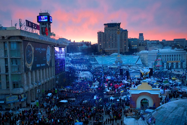 Начало штурма Евромайдана. Фоторепортаж из центра Киева в ночь на 11 декабря Начало штурма Евромайдана. Фоторепортаж из центра Киева в ночь на 11 декабря