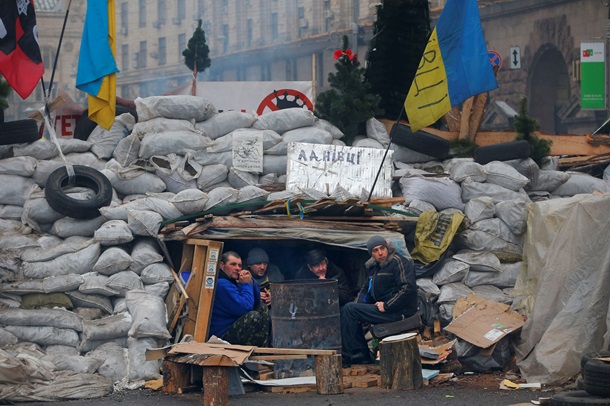 На Евромайдане в Киеве появилась Стена плача и борьбы На Евромайдане в Киеве появилась Стена плача и борьбы