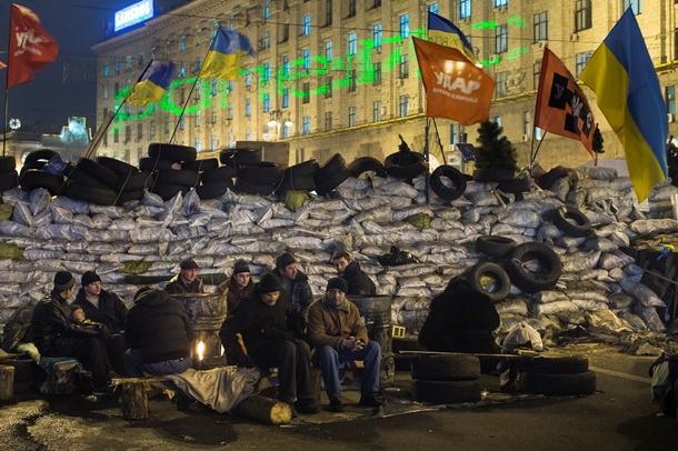 На Евромайдане в Киеве появилась Стена плача и борьбы