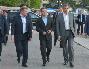 Медведев посетил Балаклаву