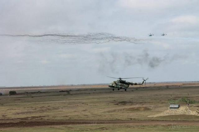 В Николаевской области прошли самые масштабные военные учения за десять лет