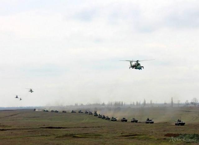 В Николаевской области прошли самые масштабные военные учения за десять лет В Николаевской области прошли самые масштабные военные учения за десять лет