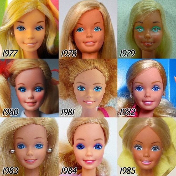 Кукла Барби 1959-2015