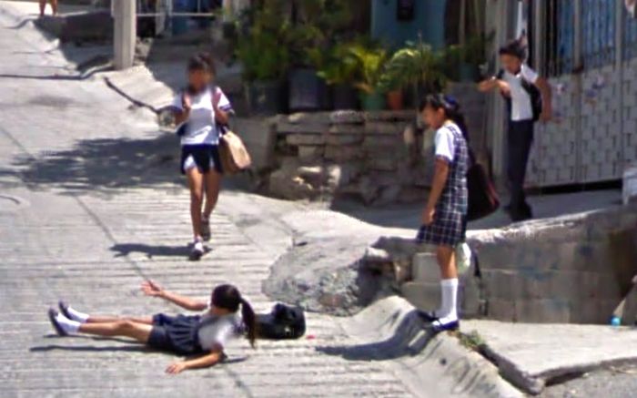 Приколы Google Street View