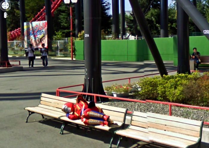 Приколы Google Street View