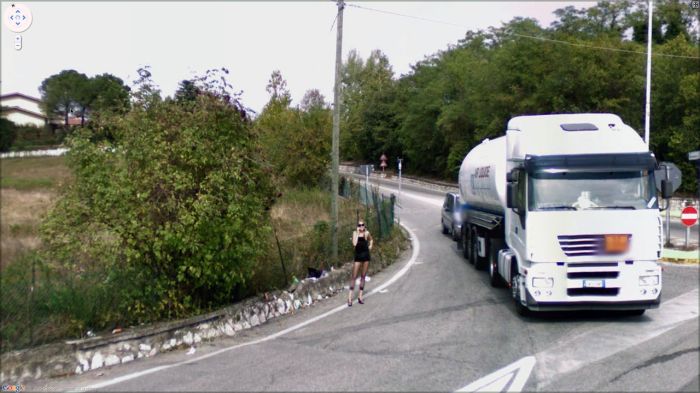 Приколы Google Street View