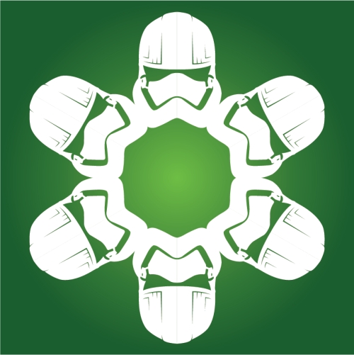 Captain Phasma - Star Wars Snowflake