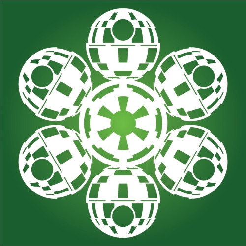 Death Star - Star Wars Snowflake