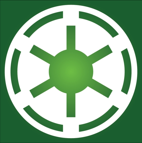 Republic logo - Star Wars Snowflake