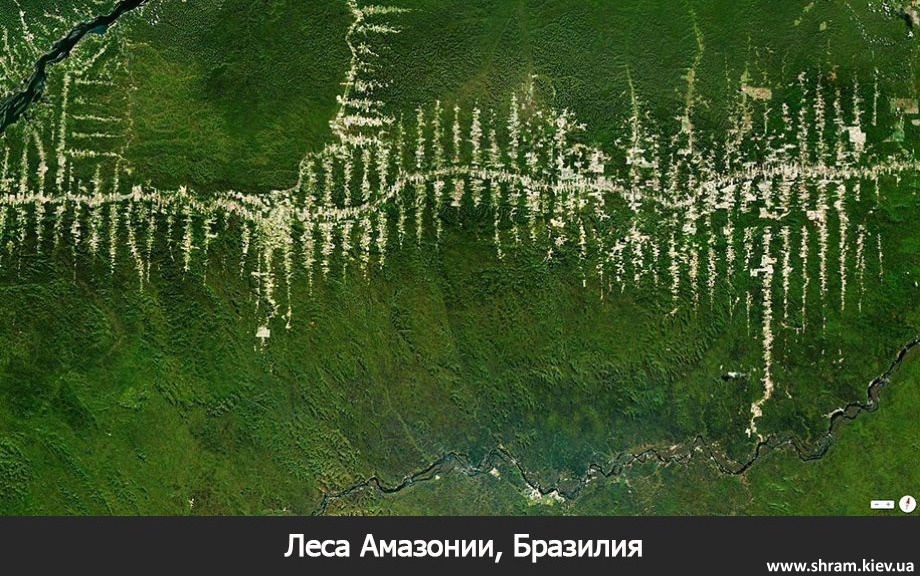 Спутниковые фотографии, которые изменят ваше представление о планете (17 фото) Спутниковые фотографии, которые изменят ваше представление о планете (17 фото)