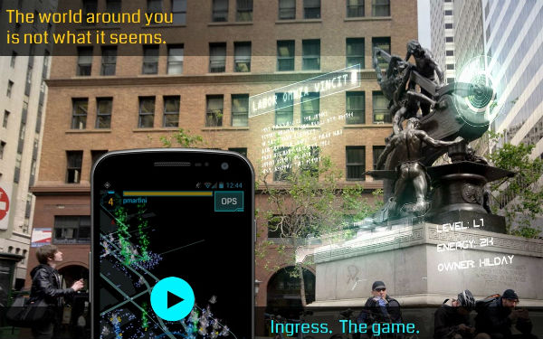 Ingress, виртуально-реальная игра от Google Ingress, виртуально-реальная игра от Google