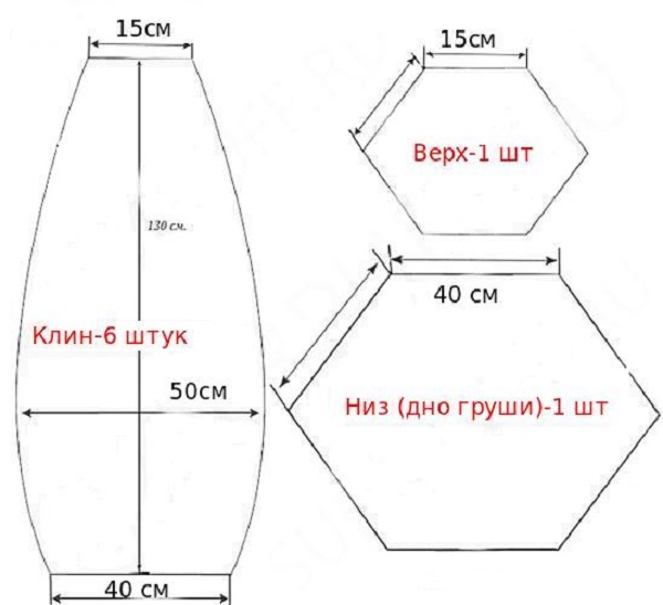 Как сшить кресло-мешок