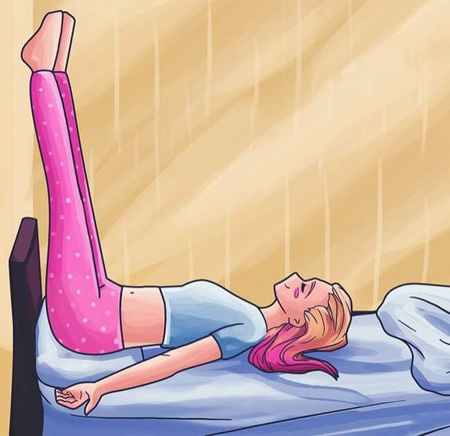 Сон как у младенца: упражнения для расслабления спины