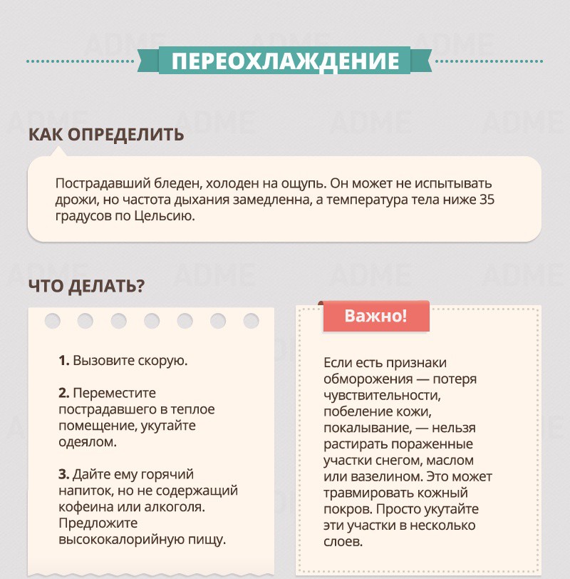 Переохлаждение - Гид по оказанию первой помощи Переохлаждение - Гид по оказанию первой помощи