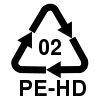 Полиэтилен высокой плотности. Буквенная маркировка HDPE или PE HD - Маркировка пластиковых бутылок Полиэтилен высокой плотности. Буквенная маркировка HDPE или PE HD - Маркировка пластиковых бутылок