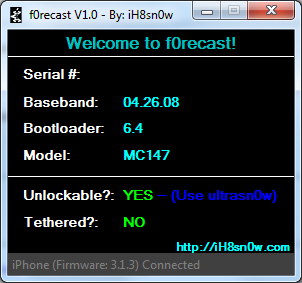 f0recast: инструмент, который предоставляет информацию о состоянии вашего iPhone