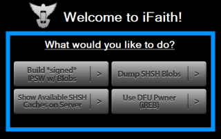 iFaith, Способ извлечения SHSH из прошивки iFaith, Способ извлечения SHSH из прошивки