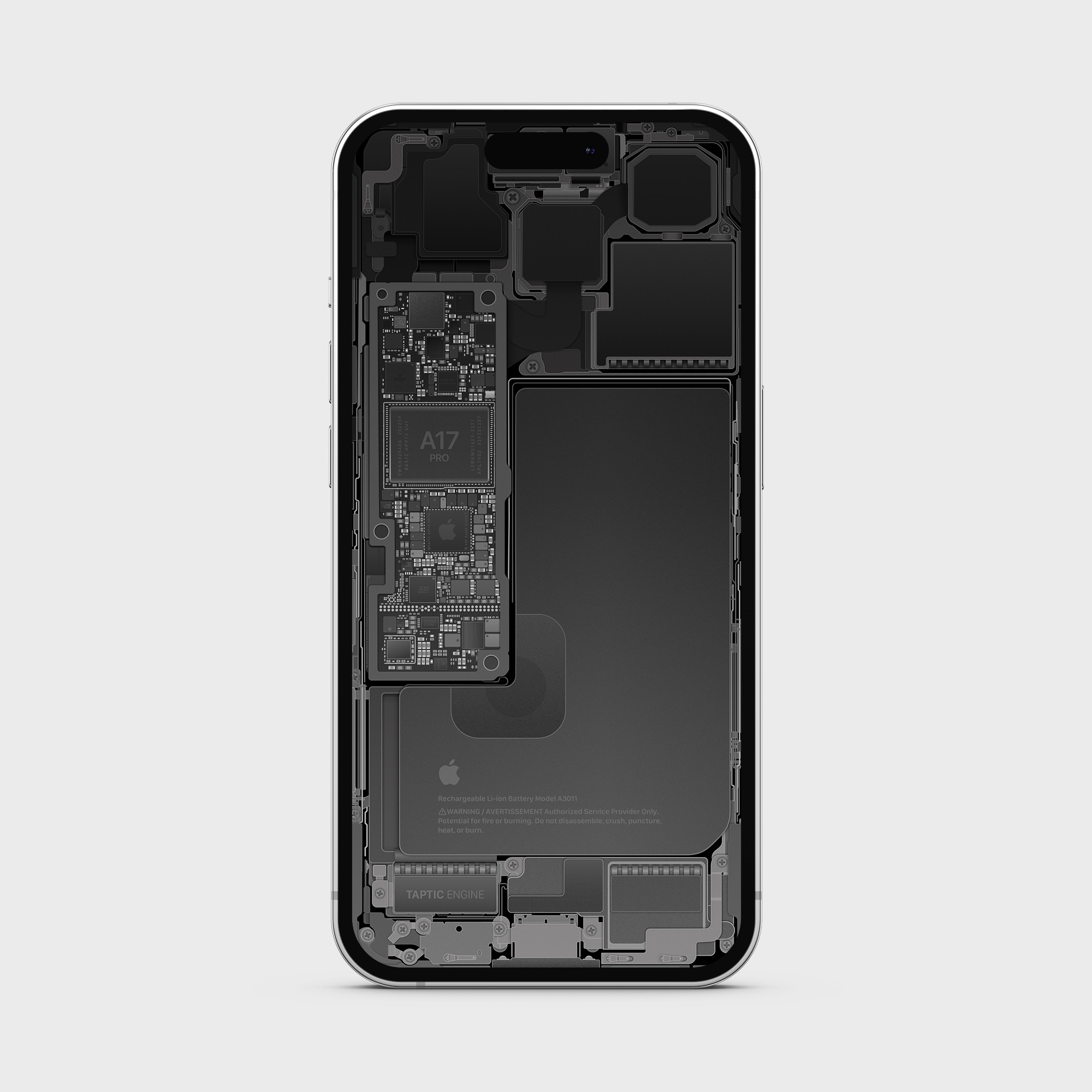 Прозорі шпалери для iPhone Прозорі шпалери для iPhone 15 Pro