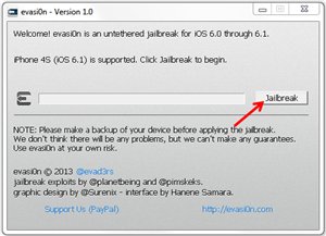 Джейлбрейк evasi0n iOS 6.0 & 6.1.2 Джейлбрейк evasi0n iOS 6.0 & 6.1.2