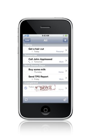 Это простой менеджер задач для iphone и iPod touch.