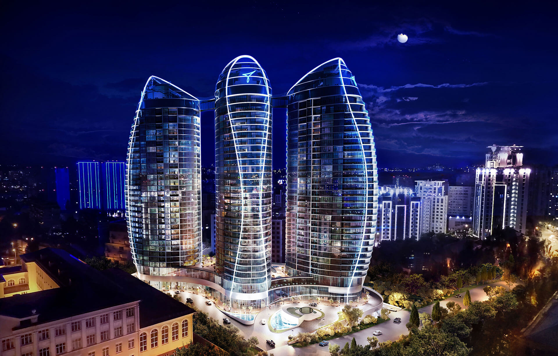 ТОП найвищих будинків Києва: рейтинг та фото TARYAN TOWERS