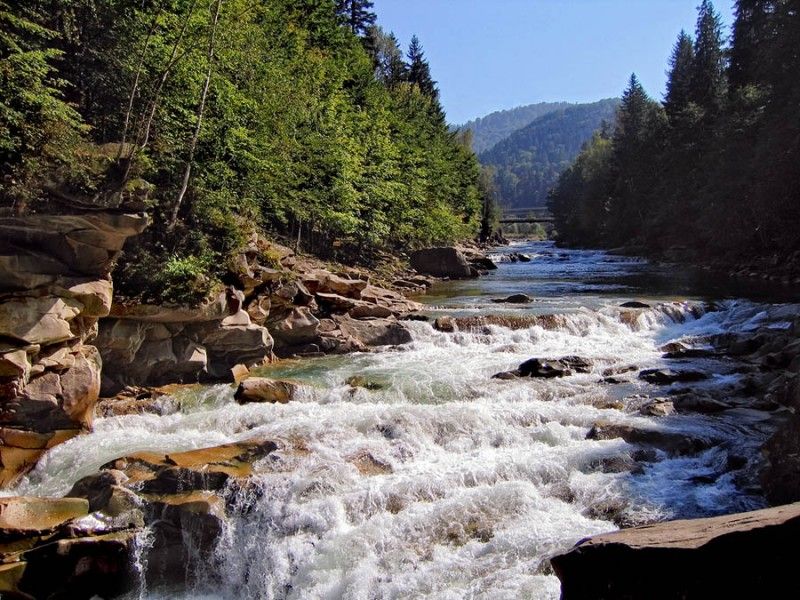 Водопад Пробой, Яремче - Все водопады Украины: 40+ красивейших водопадов Украины (фото) Водопад Пробой, Яремче - ТОП водопадов Украины