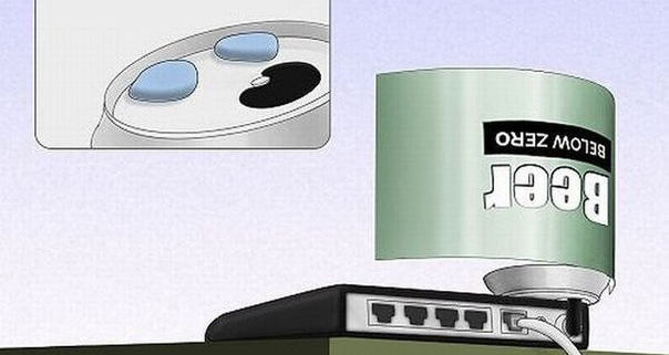 Wi-Fi усилитель из жестяной банки Wi-Fi усилитель из жестяной банки