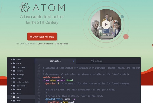 Atom.io - Лучшие WYSIWYG HTML редакторы Atom.io - WYSIWYG HTML редакторы