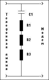 Способ снижения уровня помех и шумов в телефонной линии