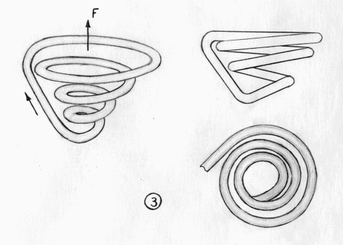 Основой движителя является труба в виде спирали (см. рис.3)