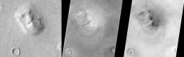 Фотография "сфинкса" на марсе, сделанное "Викингом".