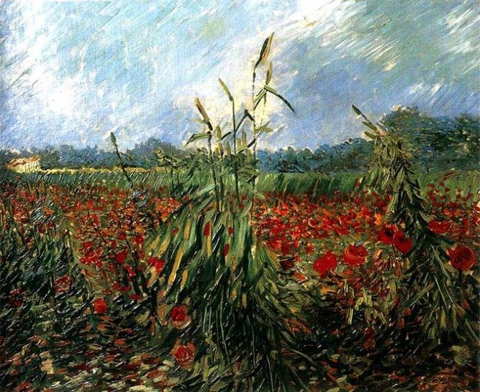 Маки 1887 г. - Шедевры Ван Гога, которые должен знать каждый Маки 1887 г. - Картины Ван Гога, которые должен знать каждый