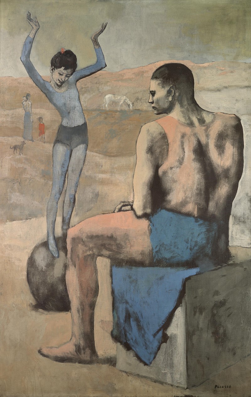 Пабло Пикассо, «Девочка на шаре»