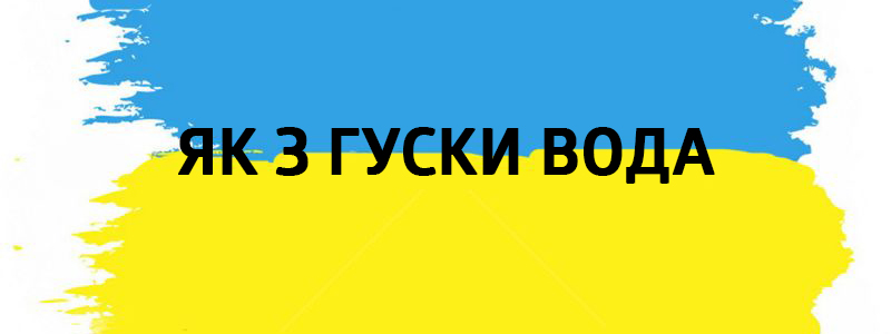 Як з гуски вода - Влучні українські фразеологізми на всі випадки життя Як з гуски вода - Украинские фразеологизмы