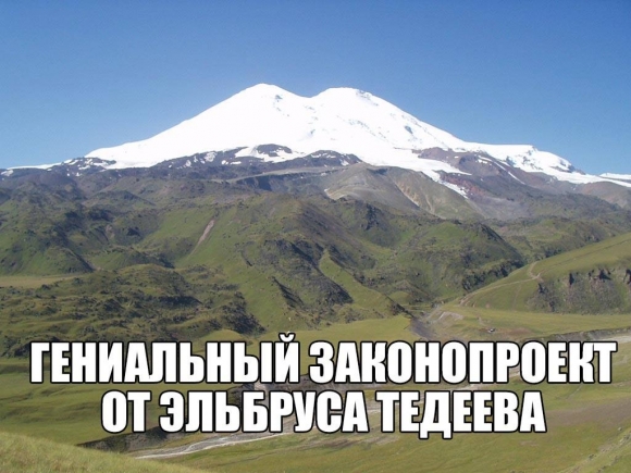 Реакция на законопроект Эльбруса Тедеева Реакция на законопроект Эльбруса Тедеева