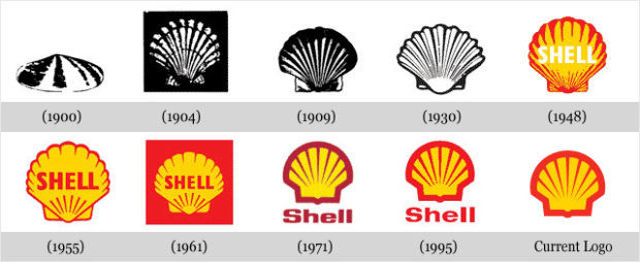 Shell - Эволюция логотипов Apple, Google, Nokia, BMW, Audi и других известных брендов Shell - Эволюция логотипов Apple, Google, Nokia, BMW, Audi
