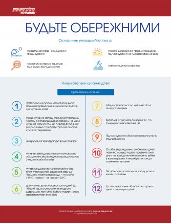 Памятка при черезвычайных ситуациях