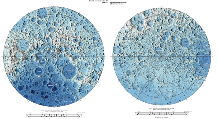 Сверхподробные карты лунной поверхности