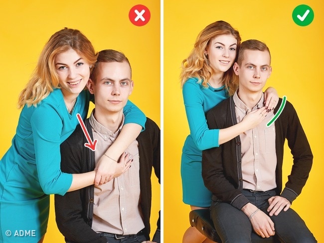 Трюки фотосессии пары Трюки фотосессии пары