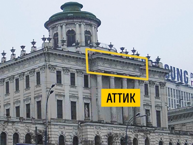 Аттик - Наглядный Гид в архитектуре Аттик - Наглядный Гид в архитектуре